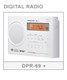 Sangean DPR-69+ DAB+  FM-RDS Ultra Compact Digital Radio Plus Receiver pick-up Melbourne or posted